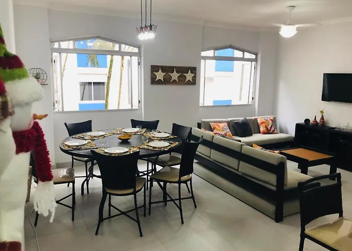 Apartamento 1 , Guaruja ,Enseada Com 2 Dorm, 200M Praia,