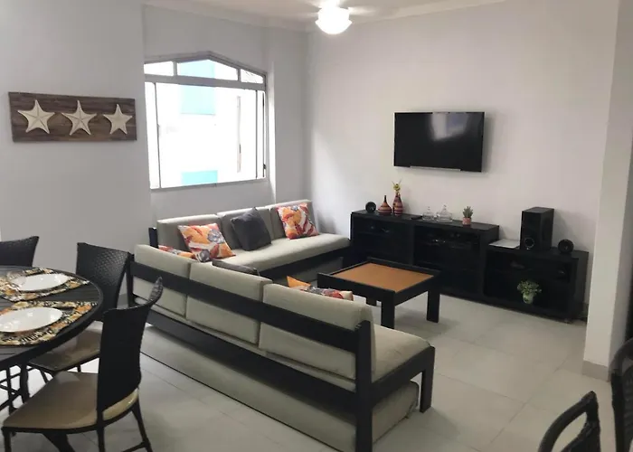 Apartamento 1 , Guaruja ,Enseada Com 2 Dorm, 200M Praia,